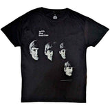 The Beatles Black T Shirt - Vtge With Beatles