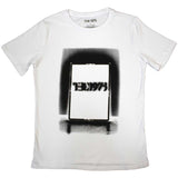 The 1975 White Women's T Shirt - Black Tour