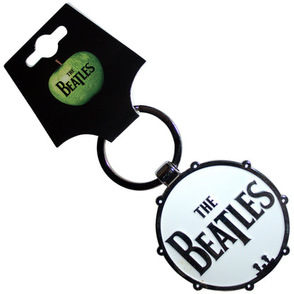 The Beatles Standard Keychains - Drop T/Sgt Pepper Drum Double-Sided