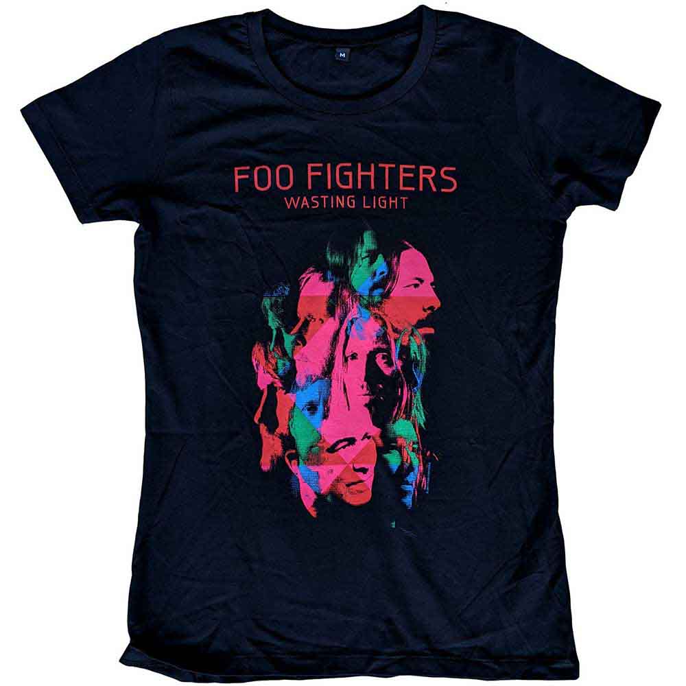 Foo Fighters Woman's T Shirt - Wasting Light 2011 European Tour