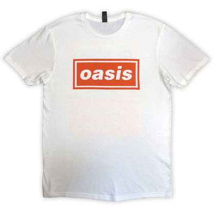 Oasis White T Shirt - Definitely Maybe AAA Pass