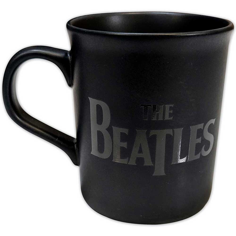 The Beatles Matte Mugs - Drop T Logo Matte