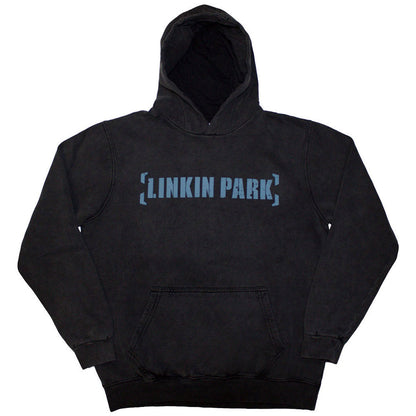 Linkin Park Stone Wash Pullover Hoodie - Meteora Portraits Stone Wash