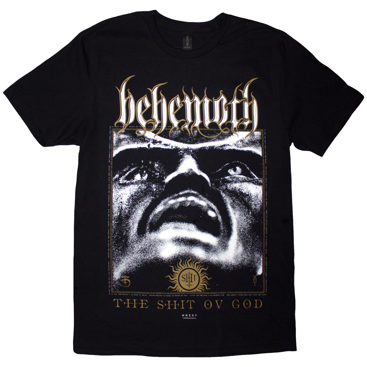 Behemoth T Shirt - The Shit Ov God Reign In Hell