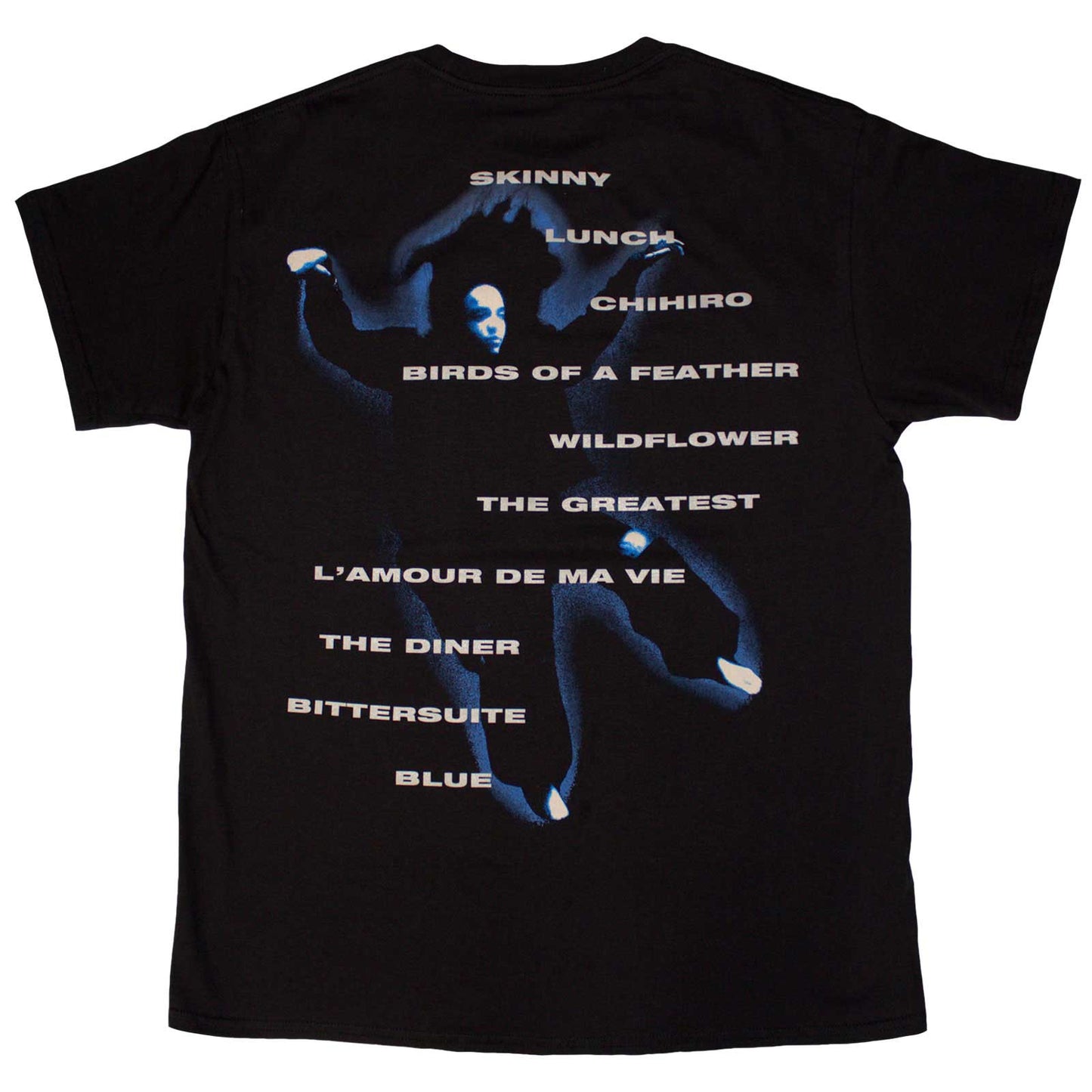 Billie Eilish T Shirt - Hit Me Hard And Soft Tracklist