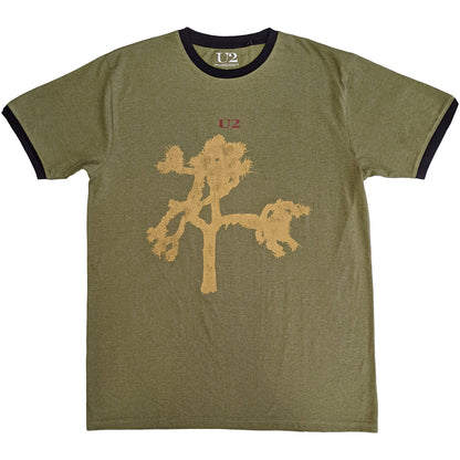 U2 T Shirt - Joshua Tree Europe 1987 Ringer