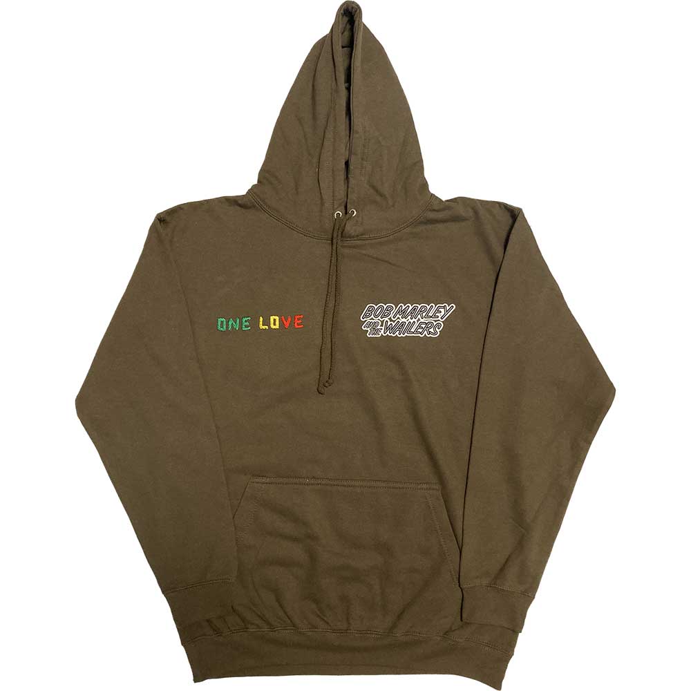 Bob Marley Hoodie - One Love Wailers Mic Photo
