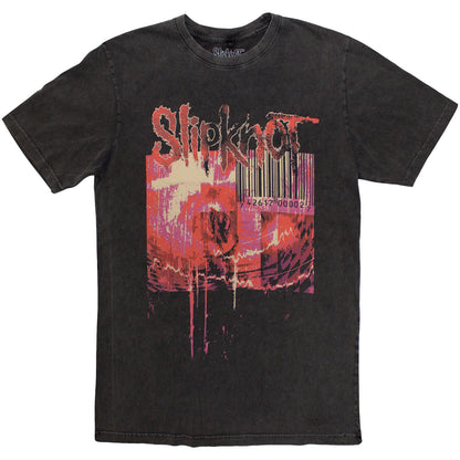 Slipknot T Shirt - TESF Barcode Stone Wash