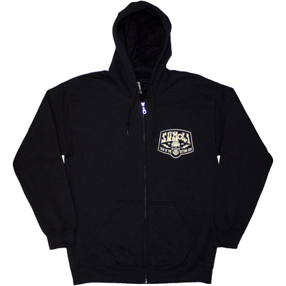 Sum 41 Zip Hoodie - Tour '24 Pocket Logo & Skull Back