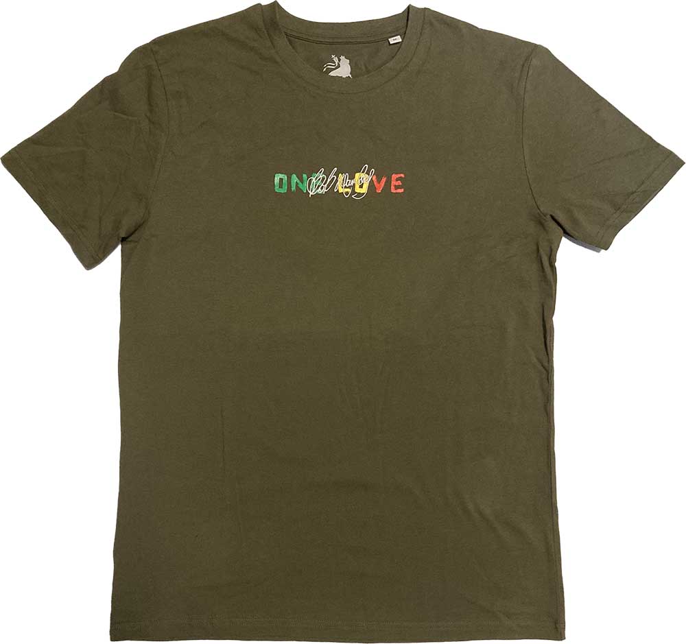 Bob Marley T Shirt - One Love Dreads