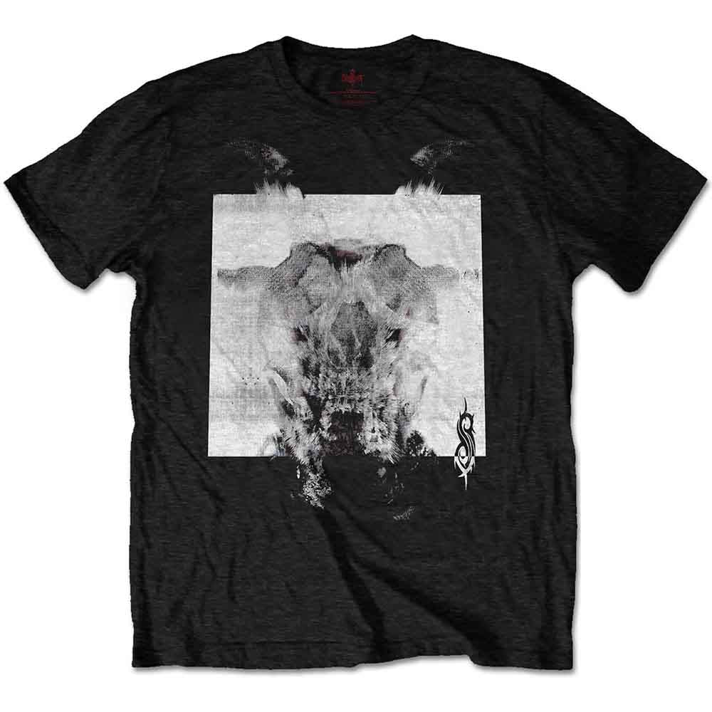 Slipknot T Shirt - Devil Single - Black & White
