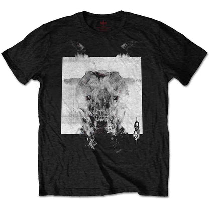 Slipknot T Shirt - Devil Single - Black & White