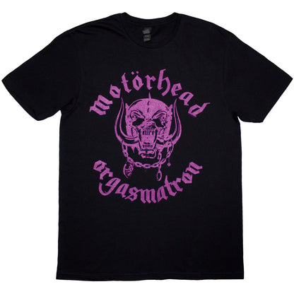 Motorhead T Shirt - Orgasmatron Lyric