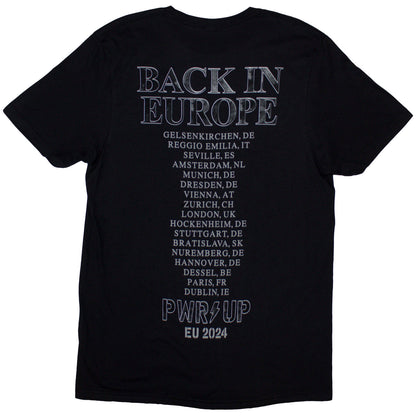 AC/DC T Shirt - Back In Black EU Tour '24
