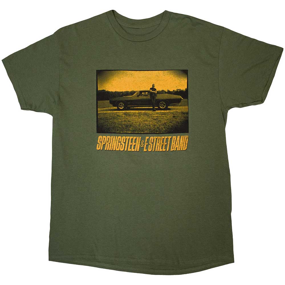 Bruce Springsteen T Shirt - Tour '23 Sepia Car