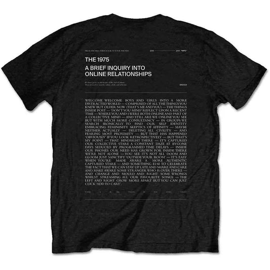 The 1975 Black T Shirt - A Brief Inquiry