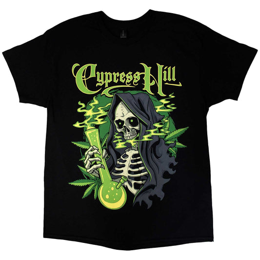 Cypress Hill T Shirt - Skull Bong