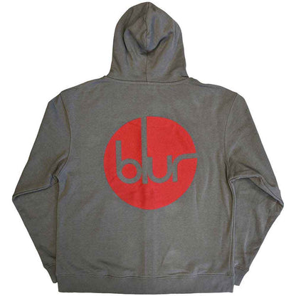 Blur Zip Hoodie - Circle Logo