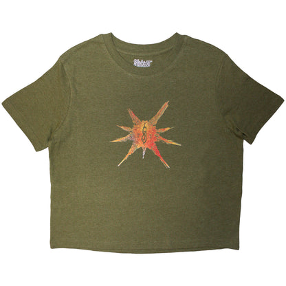 Slipknot Women's Crop Top - Tesf Band Figures