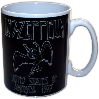 Led Zeppelin Unboxed Mugs Std - 77 USA Tour
