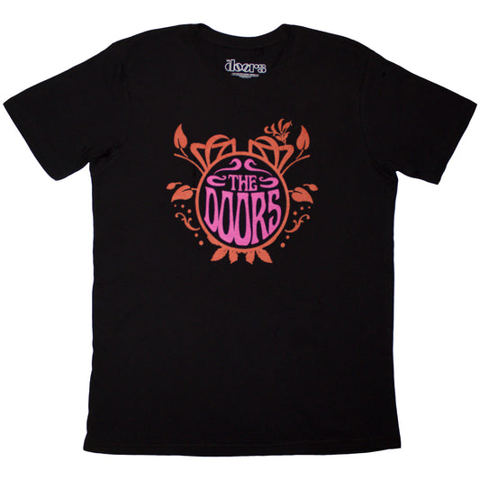 The Doors T Shirt - Pink Orange