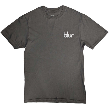Blur Charcole T Shirt - Pocket Blur / Parklife
