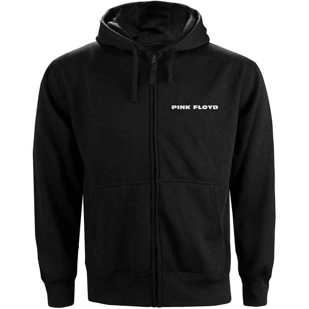 Pink Floyd Women's Zip Hoodie - Circle Logo Backprint