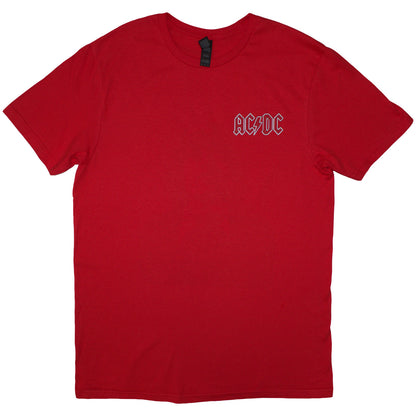 AC/DC T Shirt - Mini Logo / Lock Up Your Daughters