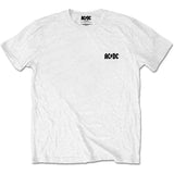 ACDC White T Shirt - F&B Packaged About To Rock
