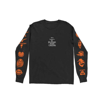 Disney Long Sleeve T Shirt - All Characters Orange