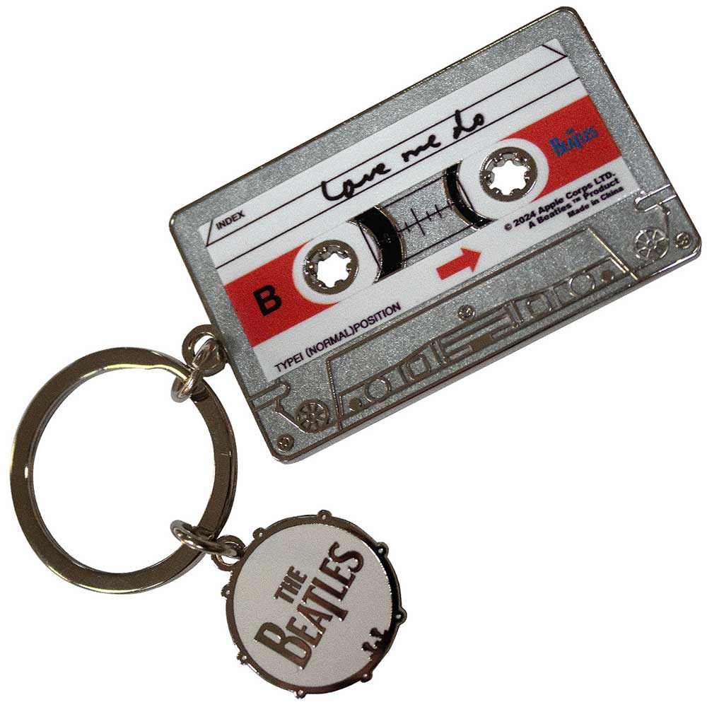 The Beatles Standard Keychains - Now & Then Cassette