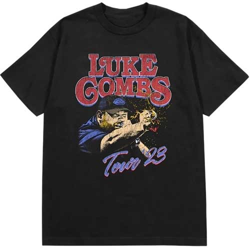 Luke Combs T Shirt - Tour '23 Smashing Beer