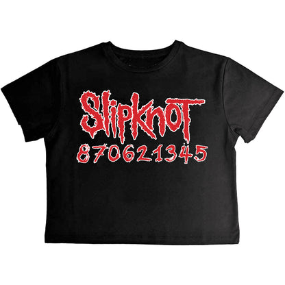 Slipknot Women's Crop Top - Don'T Ever Judge Me