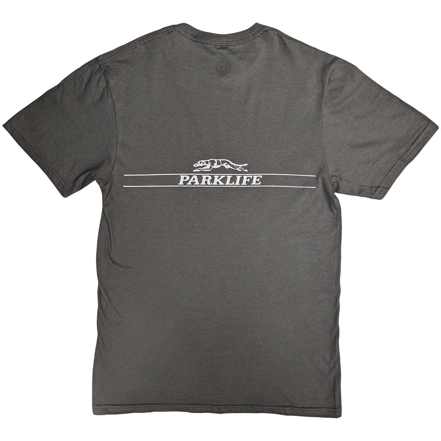 Blur Charcole T Shirt - Pocket Blur / Parklife