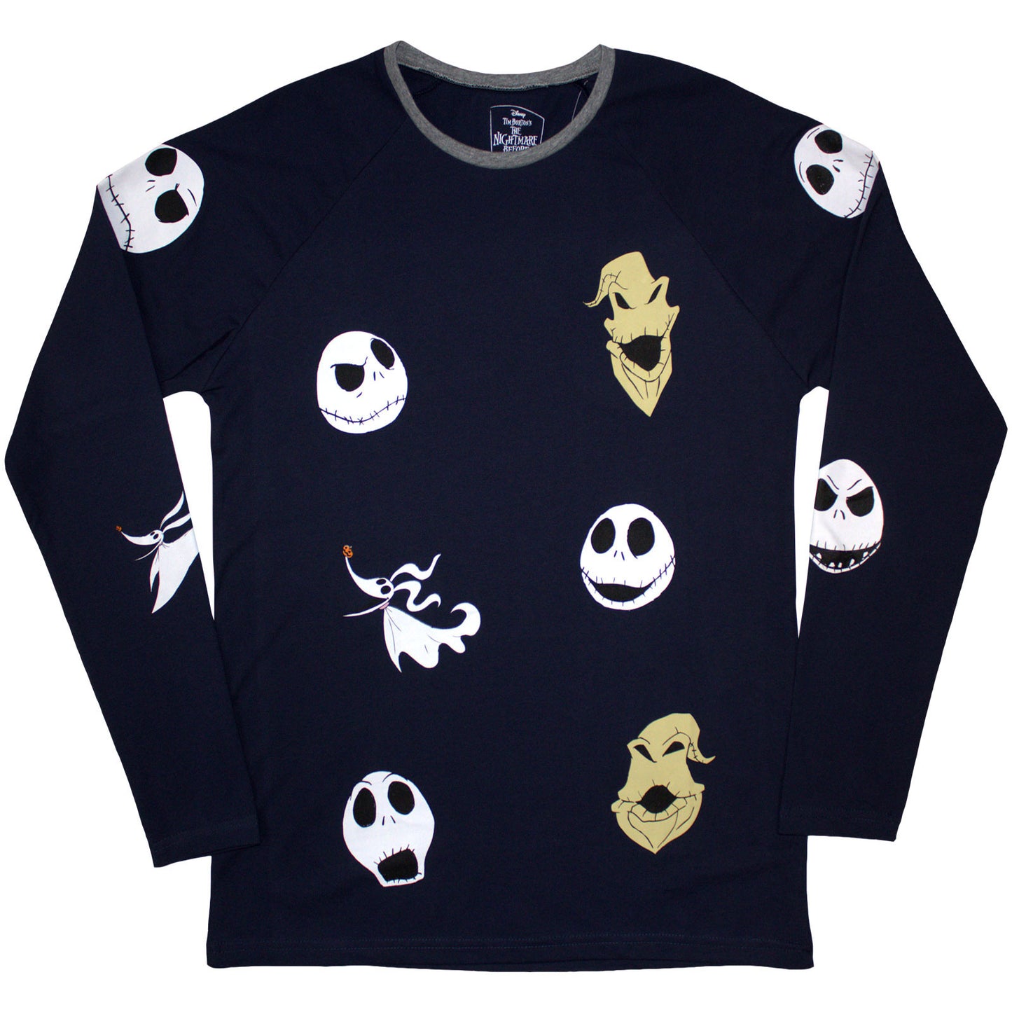 Disney Long Sleeve T Shirt - Character Heads