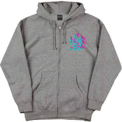Blink 182 Hoodie - Grey Double Six Arrow Smile