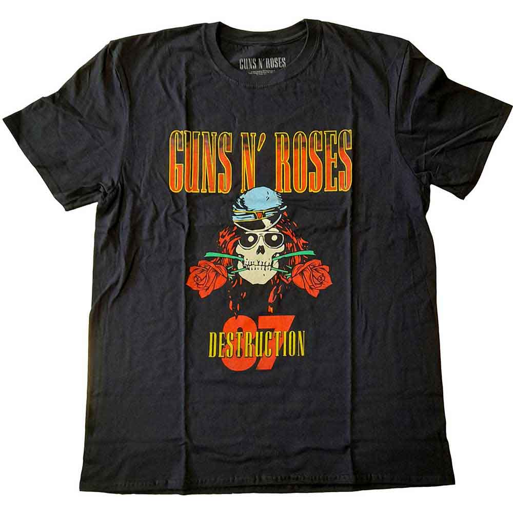 Guns N Roses T Shirt - UK Tour '87