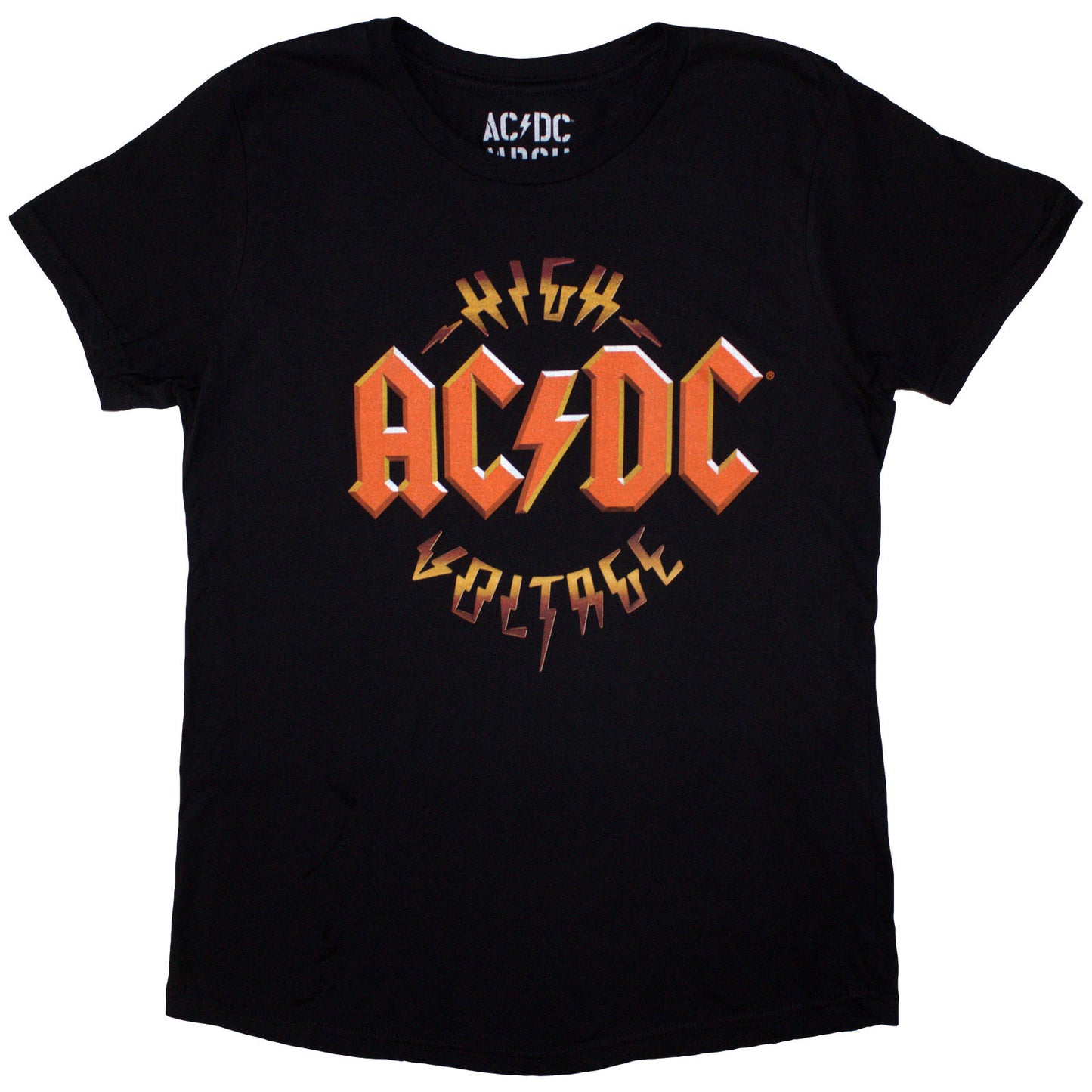AC/DC Woman's T Shirt - High Voltage RnR