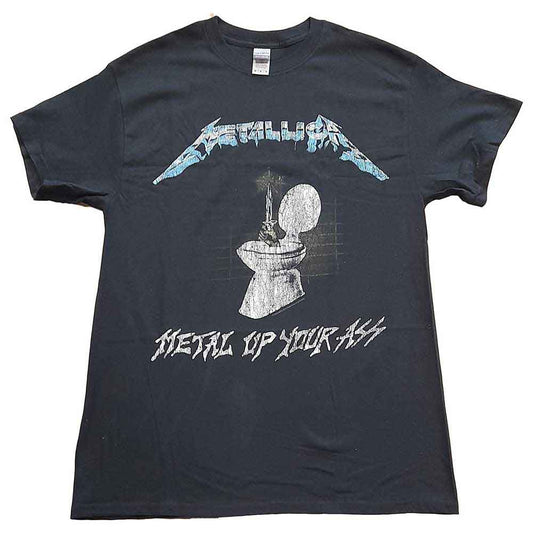 Metallica T Shirt - Metal Up Your Ass