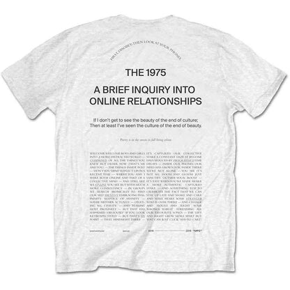 The 1975 White T Shirt - Abiior Welcome Welcome