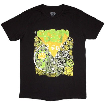 Green Day T Shirt - Psychadelic Kerplunk