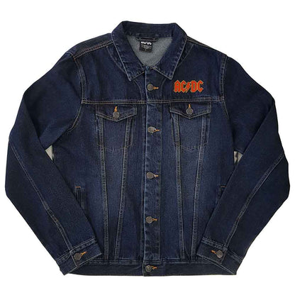 AC/DC Denim Jacket - About To Rock (With Back Print)