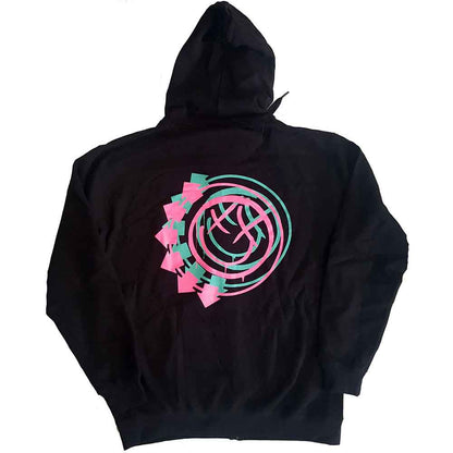 Blink-182 Zip Hoodie - Double Six Arrow Smile