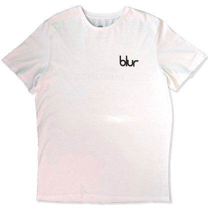 Blur White T Shirt - Pocket Blur / Parklife
