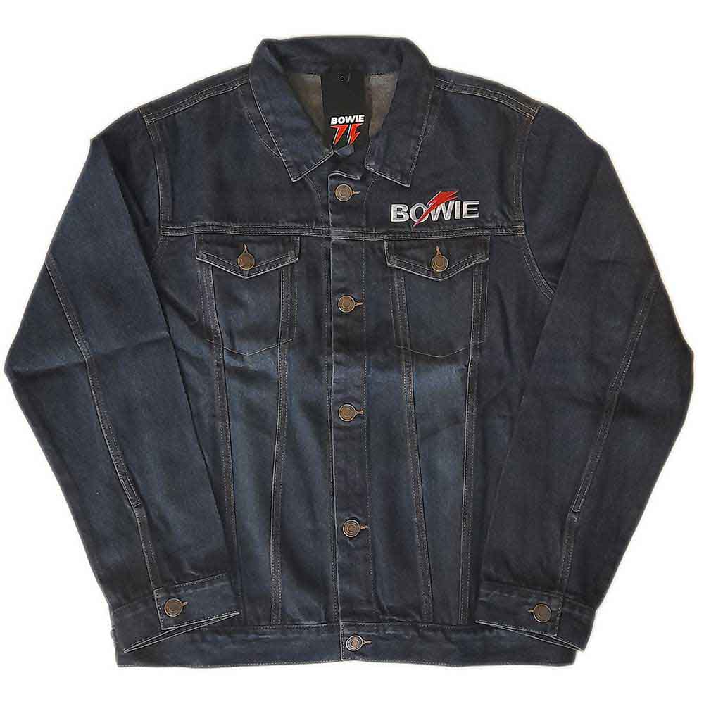David Bowie Denim Jacket - Flash Logo
