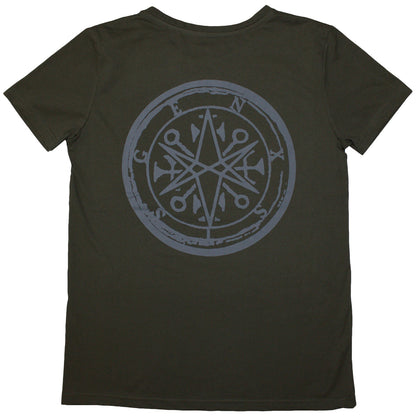 Bring Me The Horizon Woman's T Shirt - Metal Logo Genxsis
