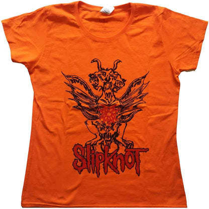 Slipknot Woman's T Shirt - Winged Devil