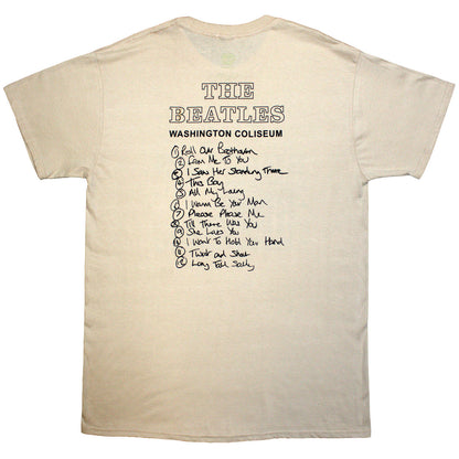 The Beatles T Shirt - Washington '64 Promo & Setlist