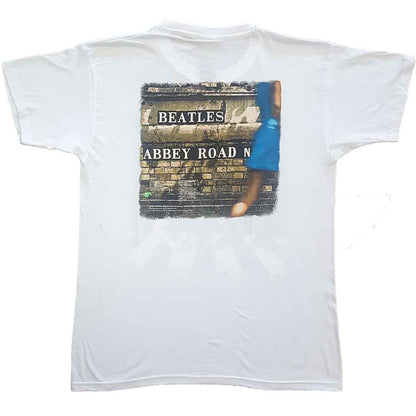 The Beatles White T Shirt - Vtge Abbey Road