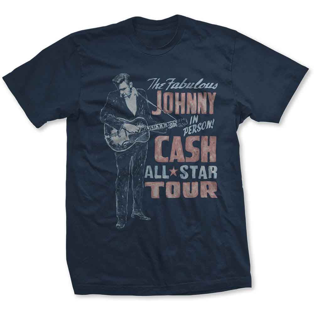Johnny Cash T Shirt - All Star Tour